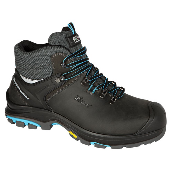 Grisport Safety Helios / 33502 Hoog S3 - Zwart/Blauw