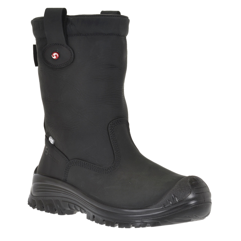 Sixton 81156-17 Montana Hdry Hoog S3 (Wol) Laars - 17 Zwart