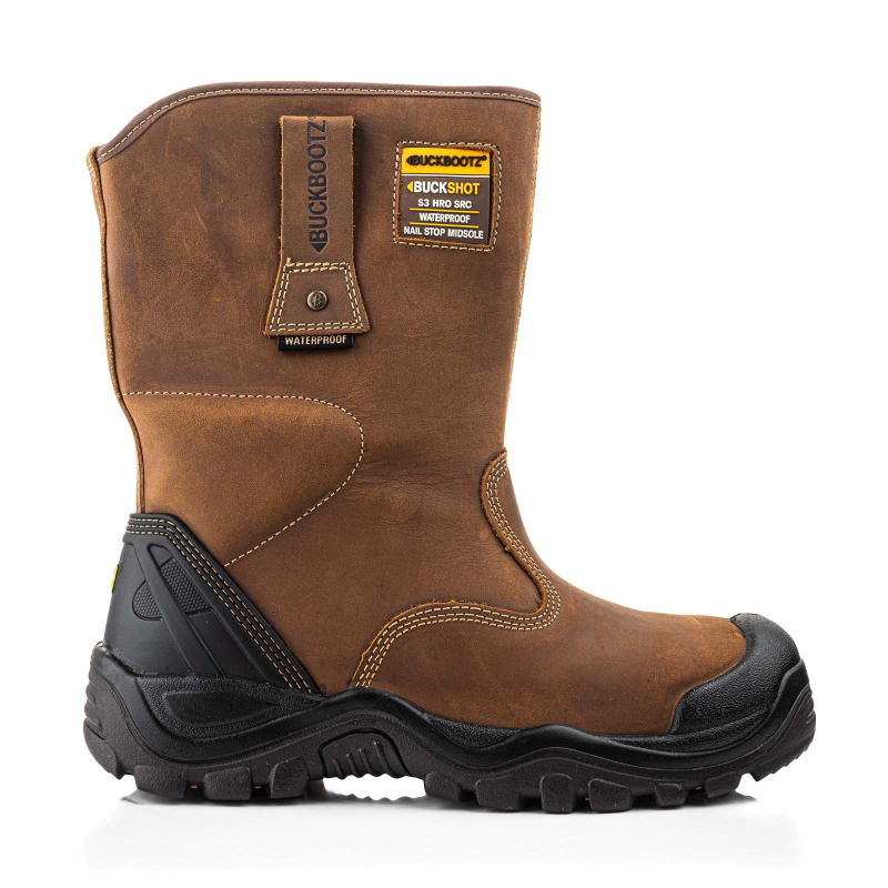 BuckBootz Buckshot werklaars BSH010 S3 Bruin - Donkerbruin