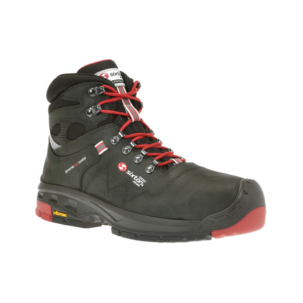 Sixton 30329-06 Tonale Hoog S3 - Zwart/Rood