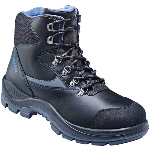 Schoen Big Size 735 Hoog S3 - Zwart/Blauw