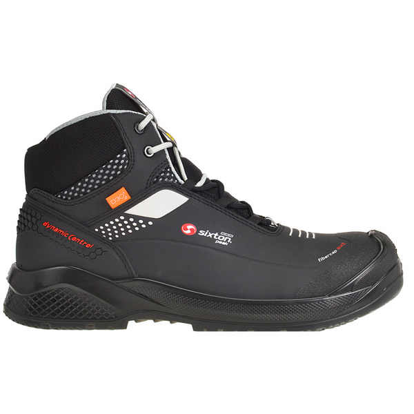 Sixton 43486-00 Muscle Hoog S3 - Zwart/Grijs