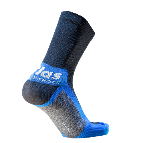 Performance Workwear Sock - Blauw/Zwart