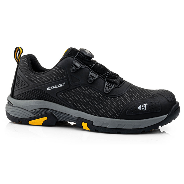 BuckBootz Tradez Wheelz Laag S1PS BOA - Zwart