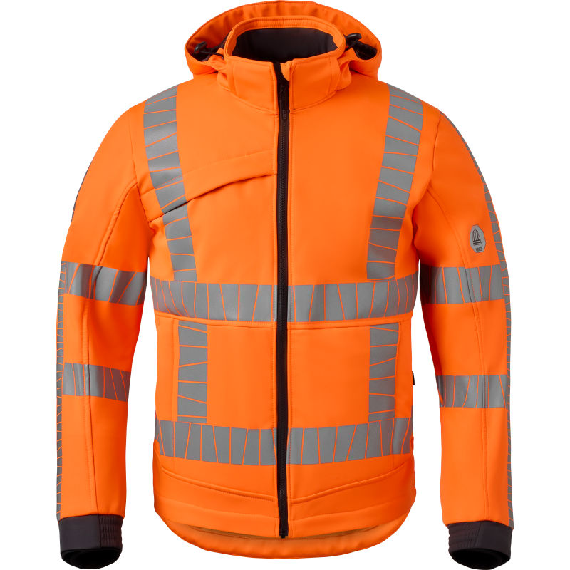 Havep Softshell jacket RWS+ 50481 - fluo oranje/charcoal