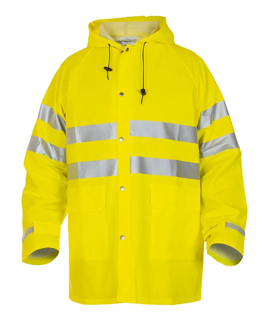 Regenjas Valencia, fluor geel