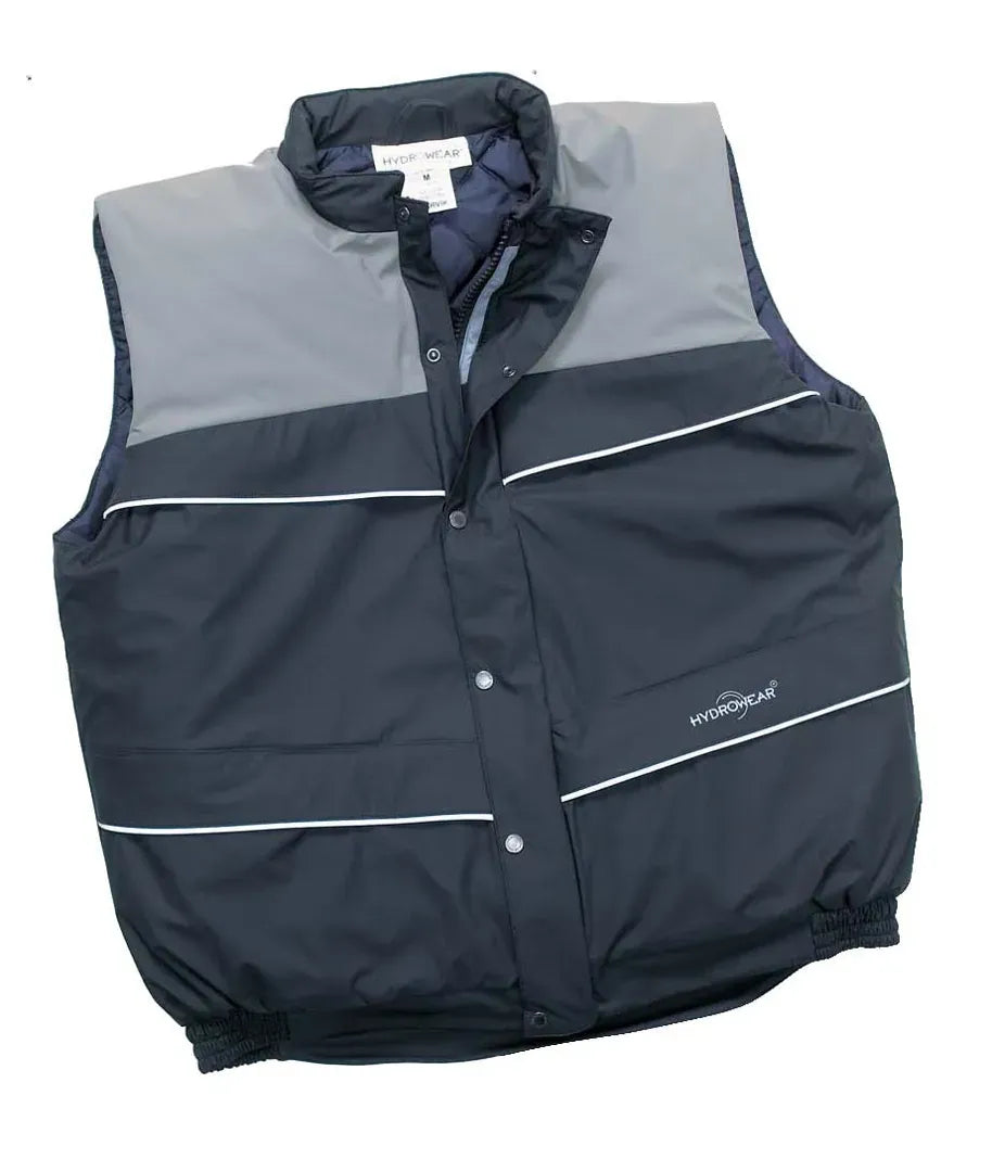 Bodywarmer Narvik, zwart - grijs