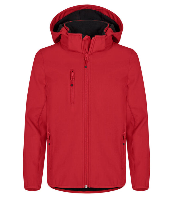 Clique Classic Softshell Jkt Junior - Rood