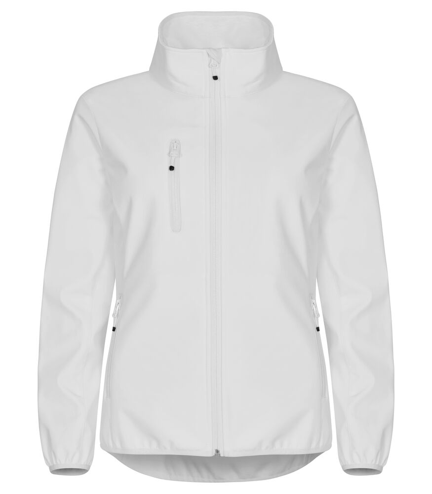 Clique Classic Softshell Jacket Women - Wit