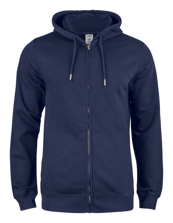 Clique Premium OC Hoody FZ - Dark navy