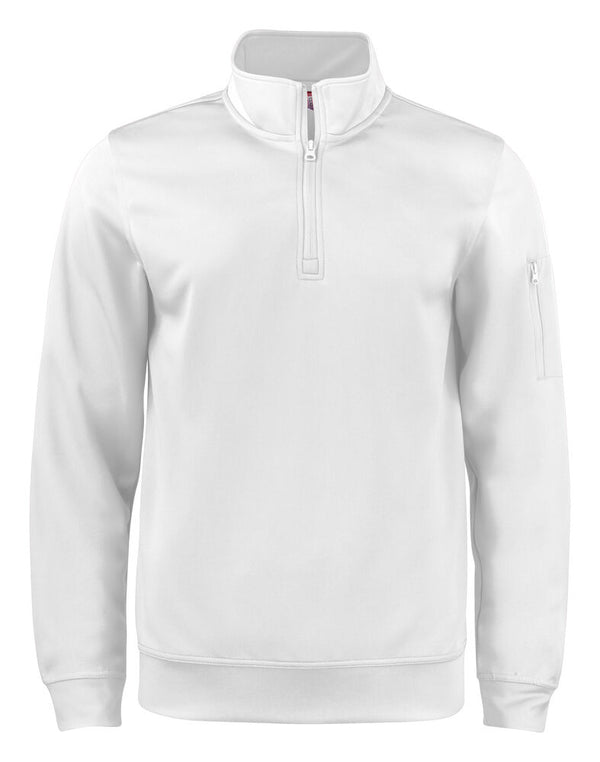 Clique Basic Active Half Zip - Wit