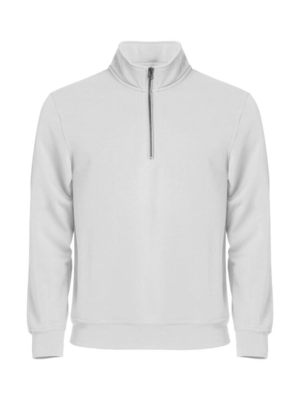 Clique Basic Half Zip - Wit