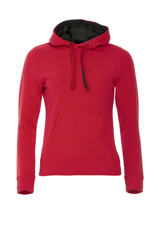 Clique Classic Hoody Women - Rood