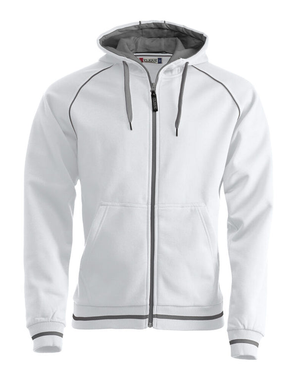 Clique Gerry Hooded Jack - Wit