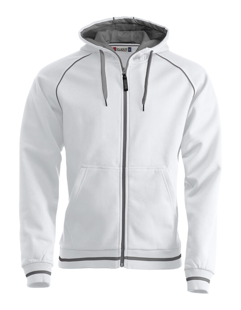 Clique Gerry Hooded Jack - Wit