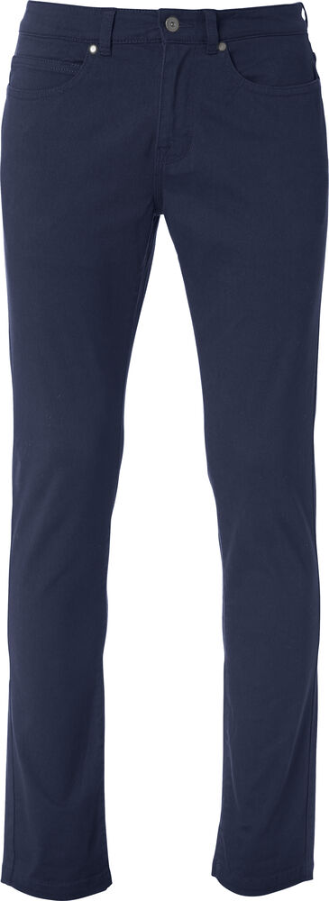 Clique 5-Pocket Stretch Pants - Dark navy