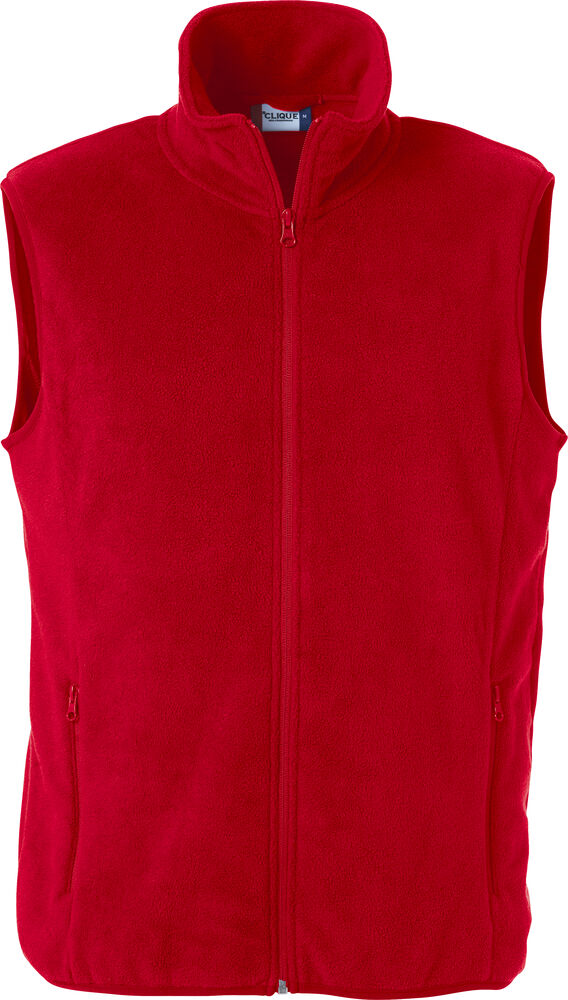 Clique Basic Polar Fleece Vest - Rood