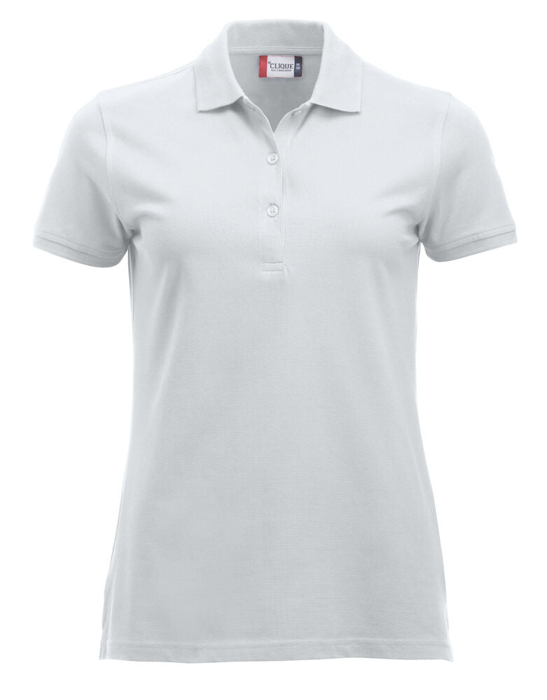 Clique Classic Marion S/S Polo - Wit