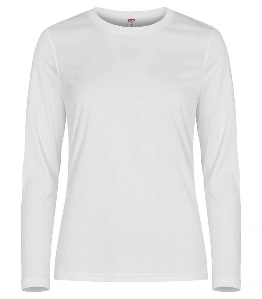 Clique Basic Active-T Women LS - Wit