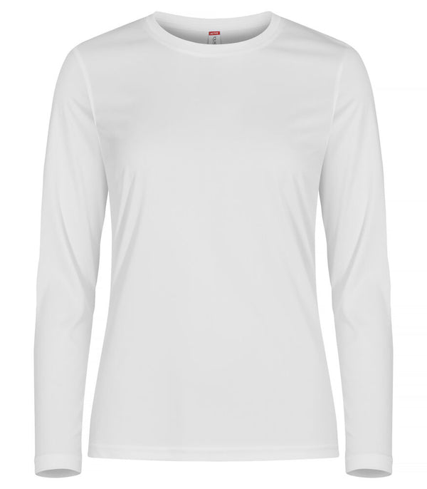 Clique Basic Active-T Women LS - Wit