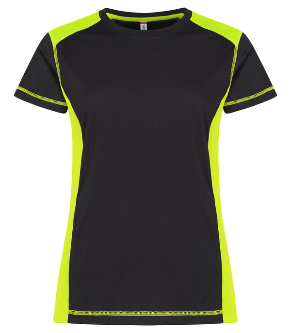 Clique Ambition-T Women - Signaalgeel