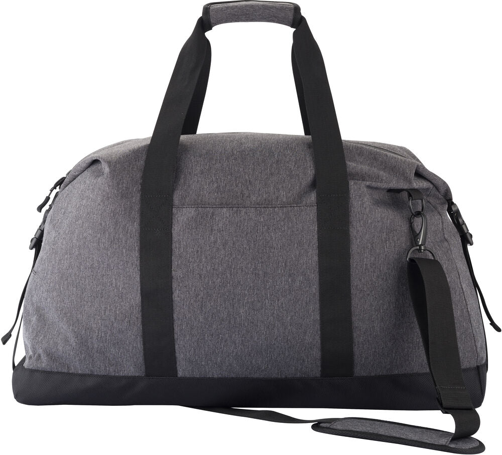 Clique Weekend duffle - Antraciet melange
