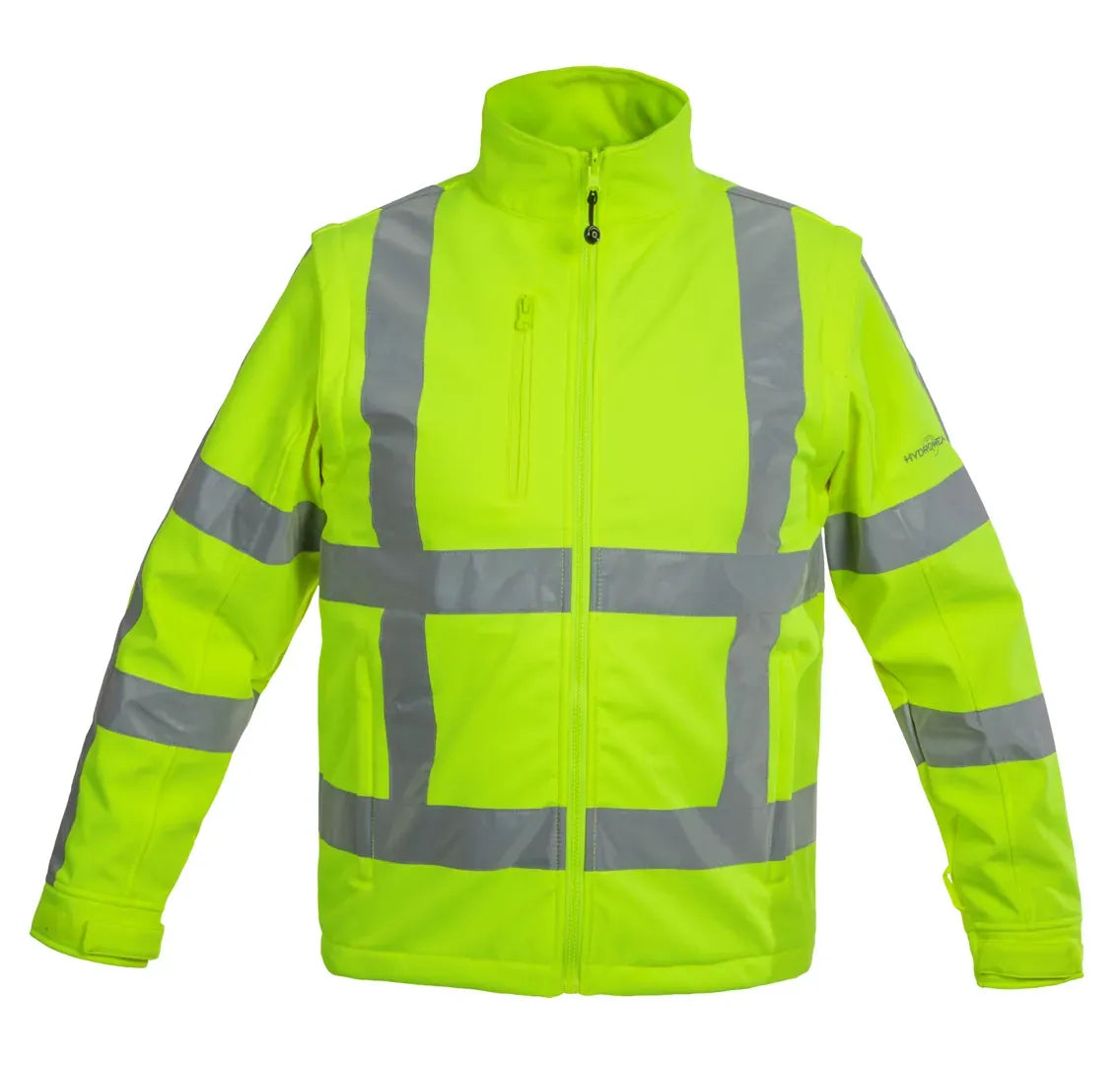 Softshell Toulon RWS, fluor geel