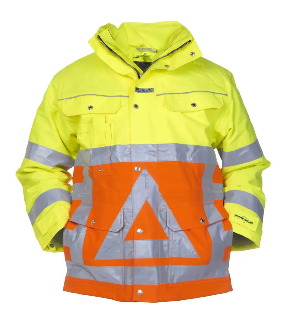 Parka Verk.Reg Florence, fluor oranje - fluor geel