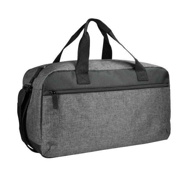 Clique Melange Travelbag - Grijsmelange
