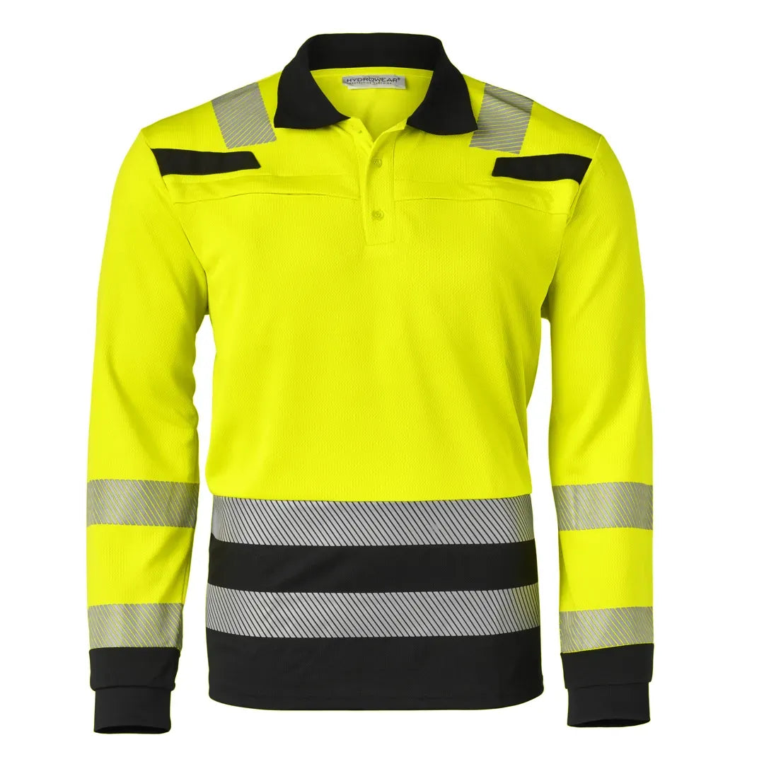 Polo L.M Tanna, fluor geel - zwart