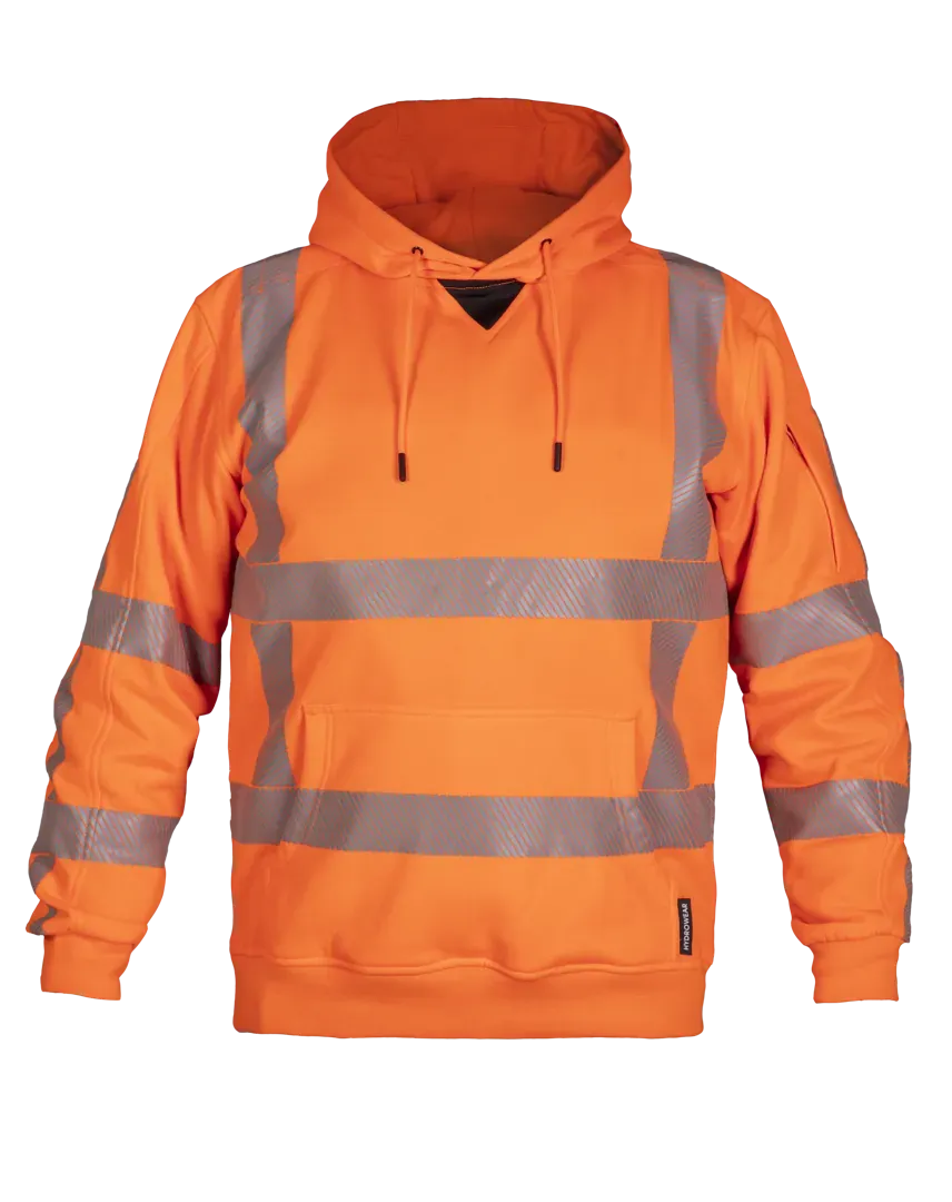 Hooded Sweater Tenerife RWS, fluor oranje