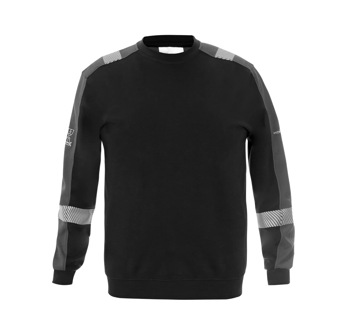 FR AST Sweater Jimma, zwart - grijs