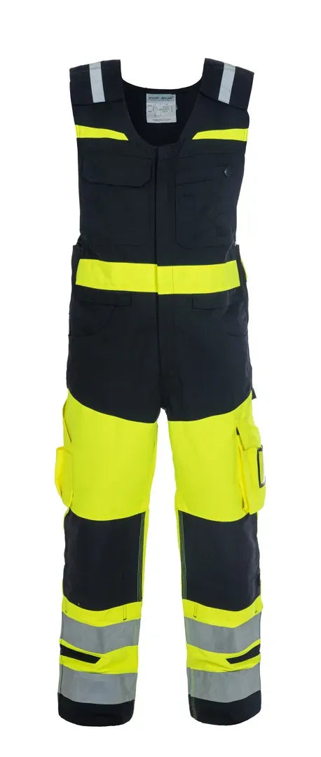 EN 20471 Bodybroek Holland, fluor geel - zwart
