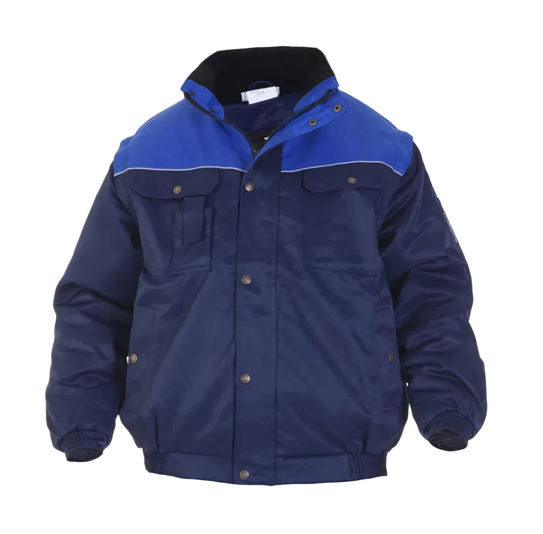 Pilotjack Lyon, marine - korenblauw