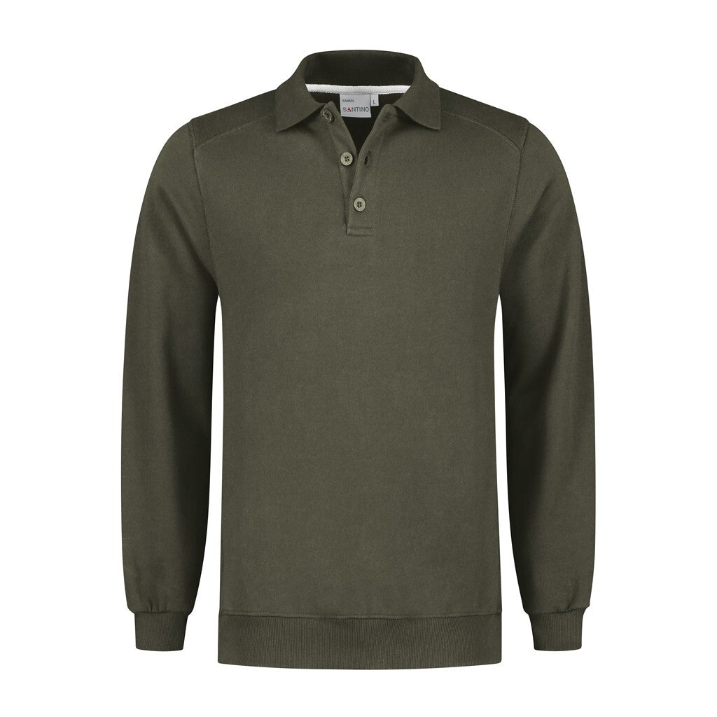Santino Polosweater Ramon - Army