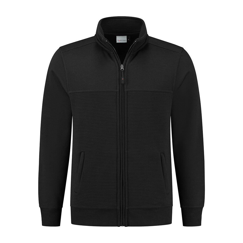 Santino Sweatvest Revi - Black