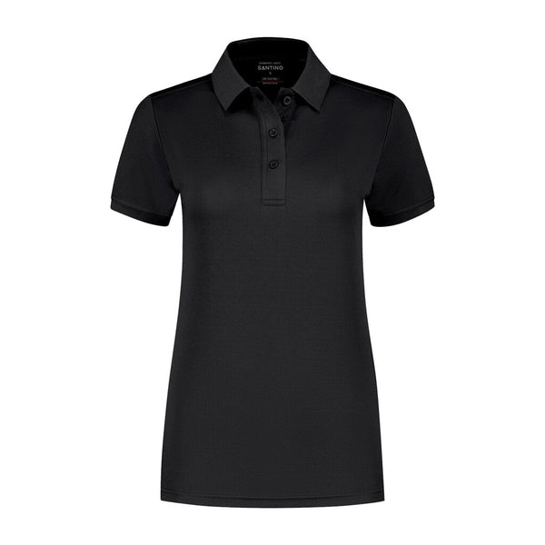 Santino Poloshirt Edinburgh Ladies - Black