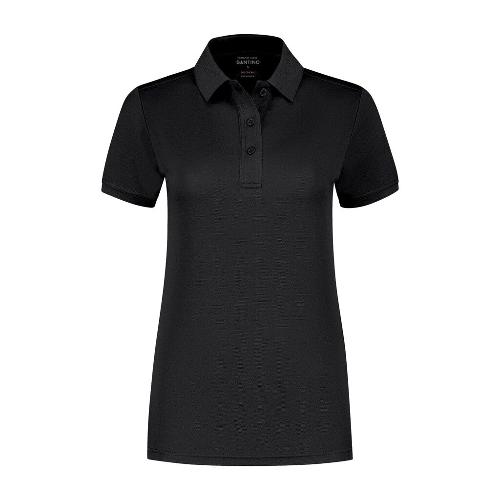 Santino Poloshirt Edinburgh Ladies - Black
