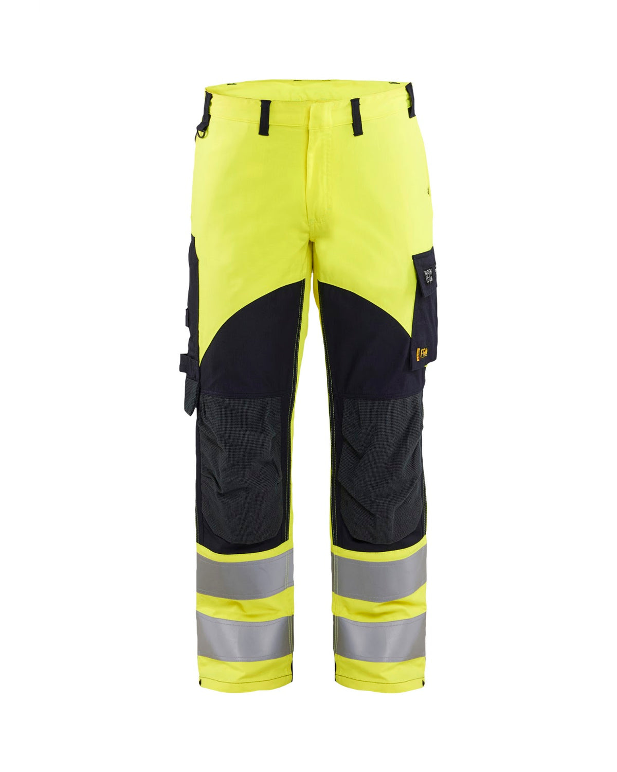 1492 APC 2 Multinorm werkbroek inherent - High Vis Geel/Marineblauw