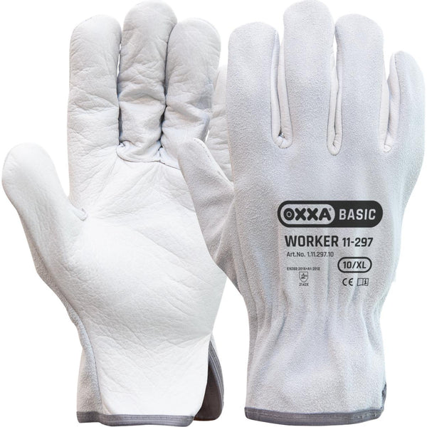 Worker 11-297 handschoen - naturel