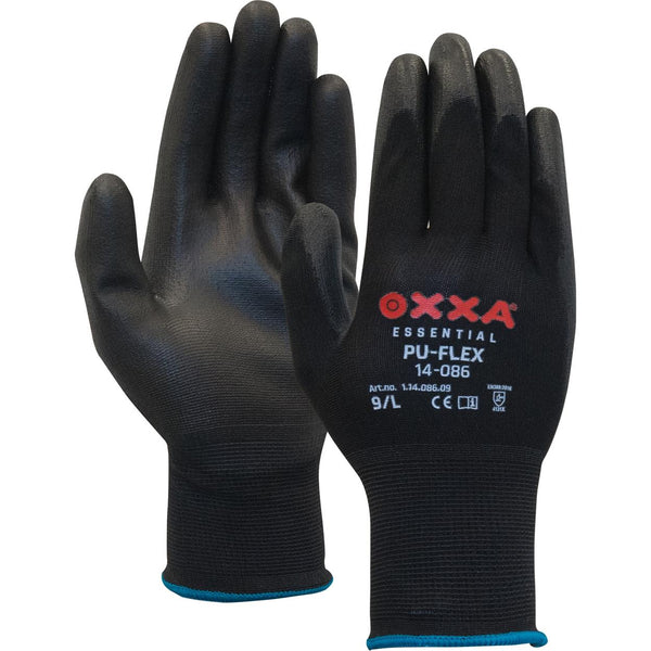 PU-Flex 14-086 handschoen - zwart
