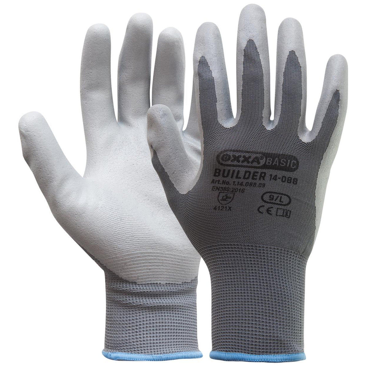 Builder 14-088 handschoen - grijs
