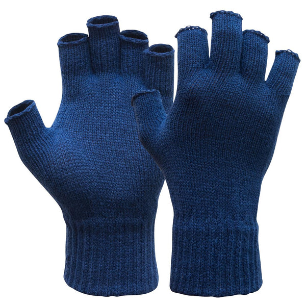 Knitter 14-371 handschoen - blauw