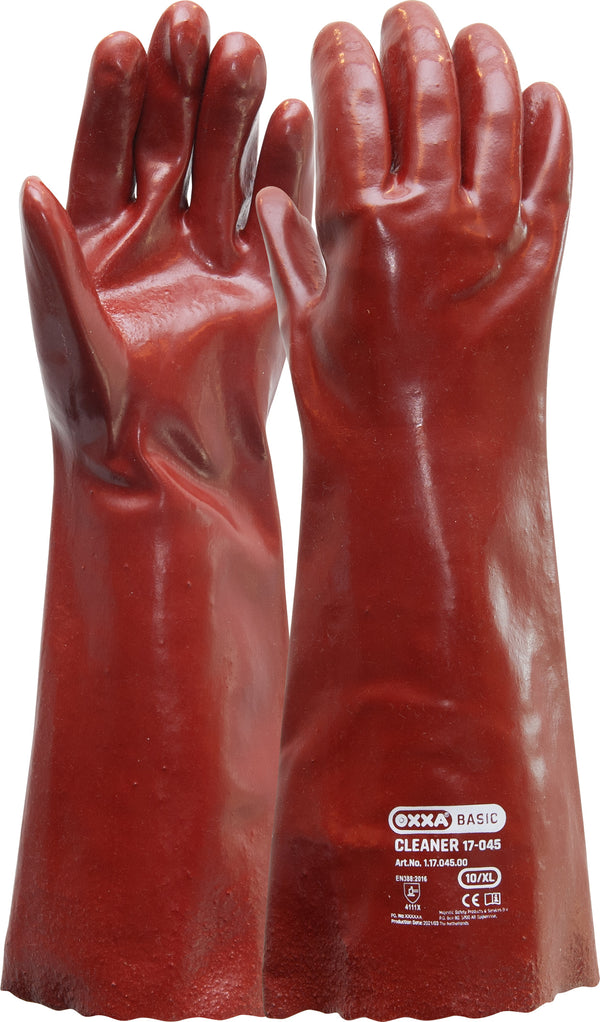 Cleaner 17-045 handschoen - rood