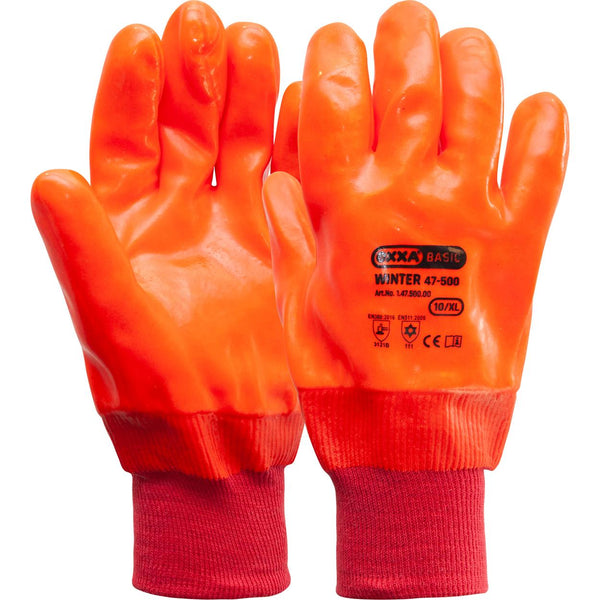 Winter 47-500 handschoen - fluo oranje