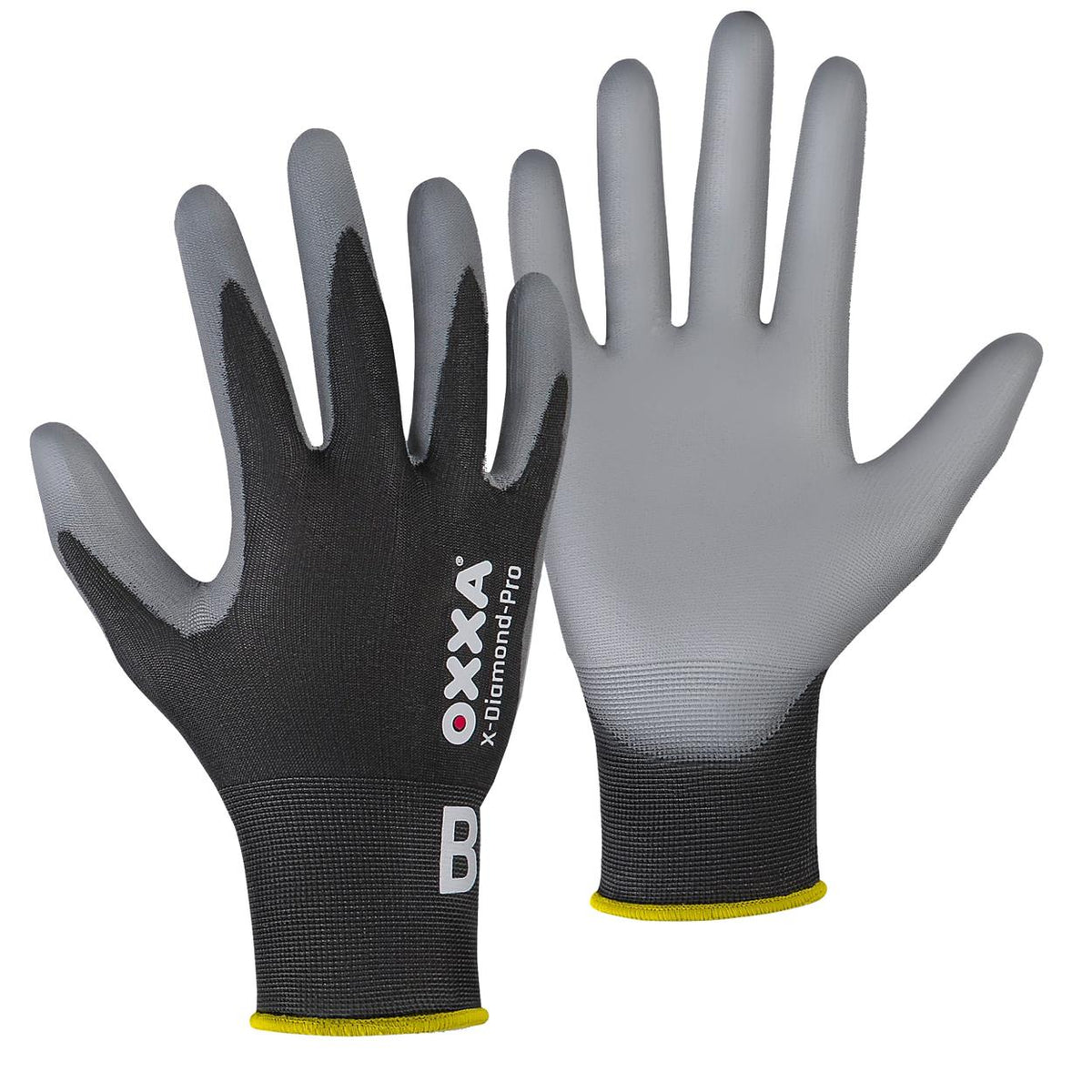X-Diamond-Pro 51-770 handschoen - grijs/zwart