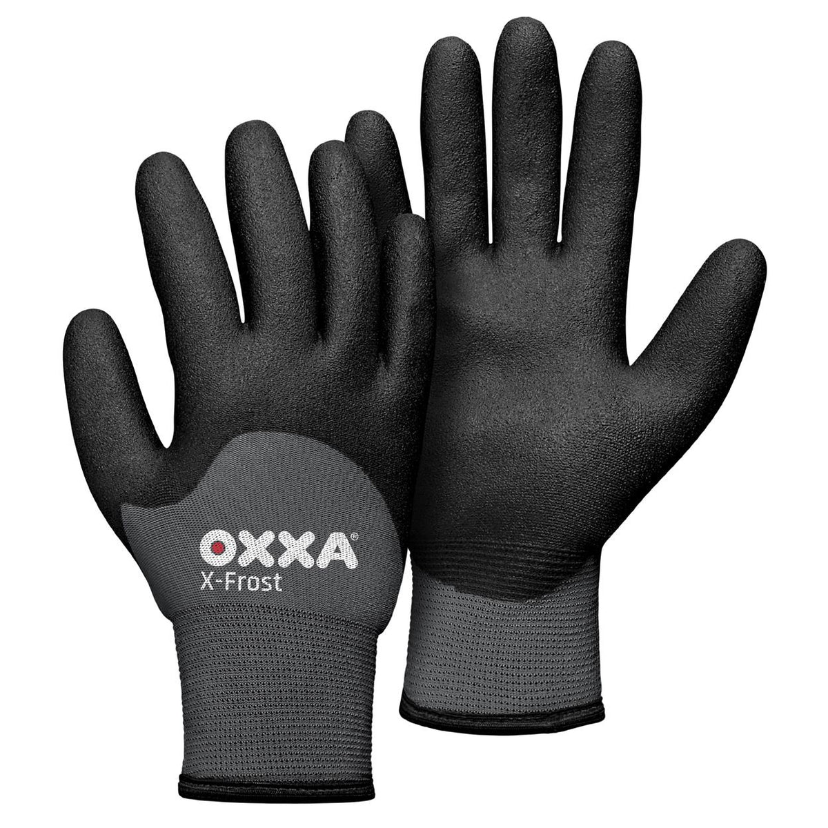 X-Frost 51-860 handschoen - zwart/grijs