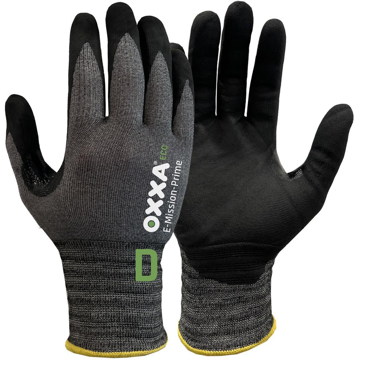 E-Mission-Prime Cut D 52-720 handschoen - Zwart/peper & zout