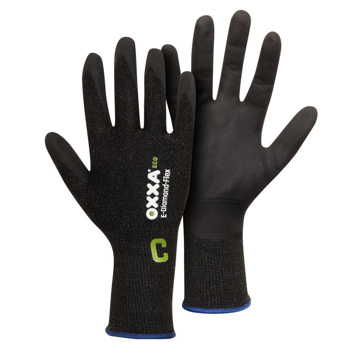 E-Diamond-Flex Cut C 52-780 handschoen - zwart