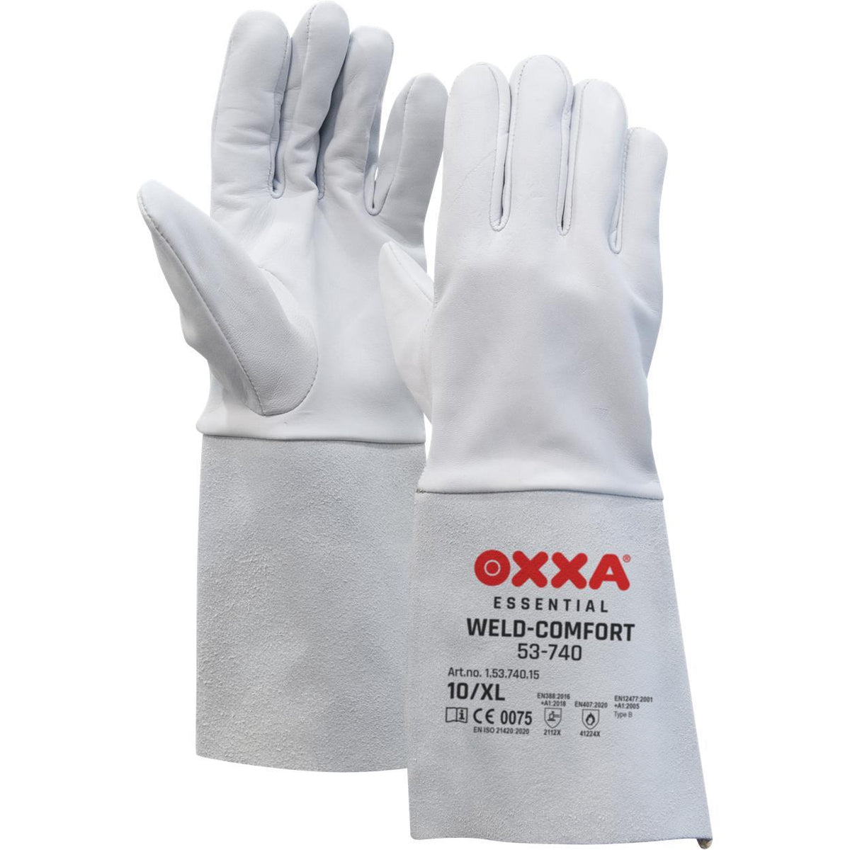 Weld-Comfort 53-740 handschoen - grijs